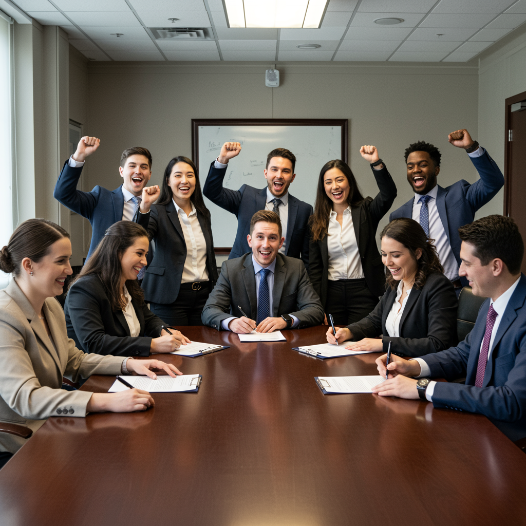Contract signing