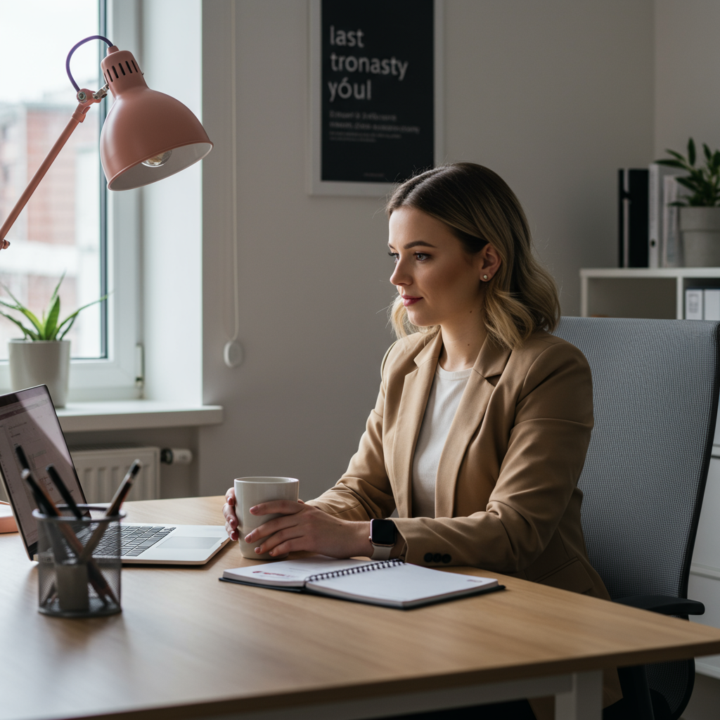 Professional woman in office